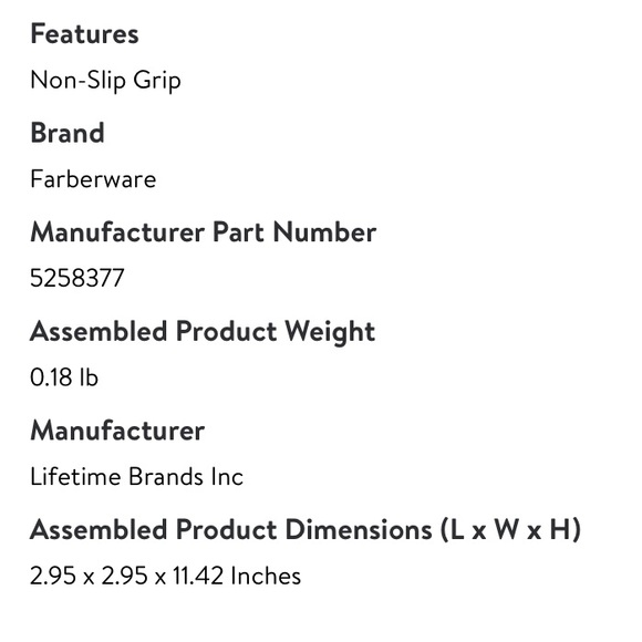 💜🩶💜NWOT Farberware Stainless Steel BPA Free Whisk - Picture 10 of 10